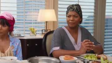 The pyjama grey Sasha Franklin (Queen Latifah) in Girls trip