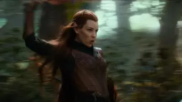 Le corset en cuir de Tauriel (Evangeline Lilly) dans Le Hobbit : La Désolation de Smaug