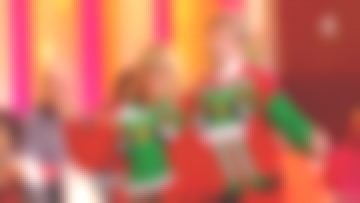 El suéter navideño para dos personas patrón elfo de Caroline Diament en Je t'aime etc del 20/12/2017