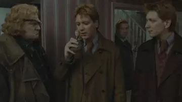 The flange Maugrey Mad Eye (Brendan Gleeson) in Harry Potter and the deathly hallows
