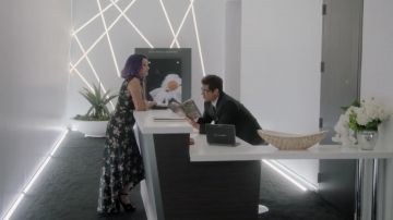 The Gert Yorkes' (Ariela Barer)  Topshop flower dress (Ariela Barer) in Marvel's Runaways S01E06