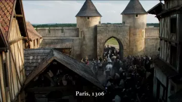La ville médiévale de Paris reconstruite dans les Studios Barrandov près de Prague pour la série Knightfall