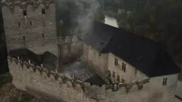 Le Château de Kost en République Tchèque, Commanderie de Chartres dans la série Knightfall E09