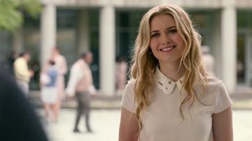 Karolina Dean's (Virginia Gardner) Ted Baker blouse as seen in Marvel's Runaways S01E01
