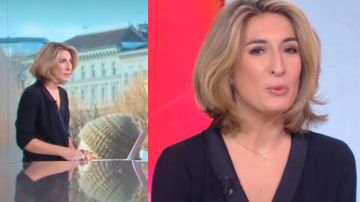 La combinaison jumpsuit noir de Caroline Delage dans William à midi du 18/12/2017