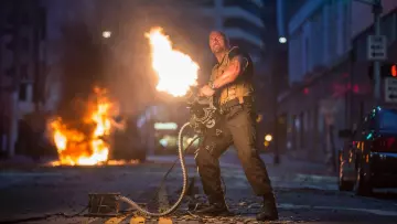 Tactical vest worn by Agent Luke Hobbs (Dwayne Johnson) as seen Fast and Furious 7
