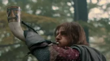 The perfect Replica of the horn of Boromir (Sean Bean) in The Lord of the Rings : the fellowship of The Ring