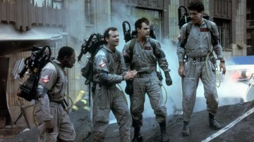 Complete Costume of Ghostbuster Dc Raymond Stantz (Dan Aykroyd) in SOS Ghosts