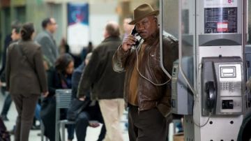 Veste en cuir portés par Luther Stickell (Ving Rhames) comme on le voit dans Mission: Impossible - Voyous de la Nation