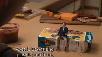 Galletas Ak Mak en la película Downsizing