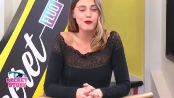 El suéter usado por Barbara en Secret Story