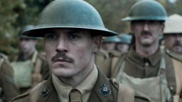El casco de los soldados británicos en la película Journey's End