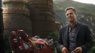 La chemise à carreaux de Bruce Banner / Hulk (Mark Ruffalo) dans Avengers: Infinity War