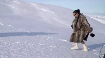 Les boots Yeezy 950 de Kim Kardashian dans L'incroyable famille Kardashian saison 12 épisode 10