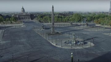 La place de la Concorde à Paris dans La Douleur