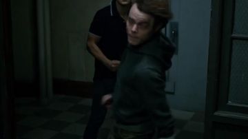 The polo is black with tucks white-Sunspot (Henry Zaga) in The New Mutants