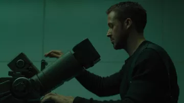 Black Sweater worn by Officer K (Ryan Gosling) as seen in Blade Runner 2049