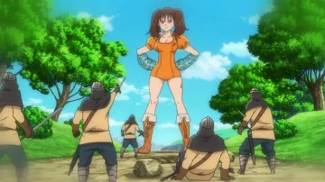 Les bottes de Diane dans Seven Deadly Sins (Nanatsu No Taizai)