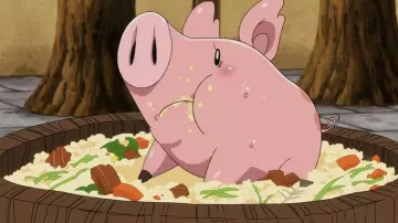 The plush Hawk in Seven Deadly Sins (Nanatsu No Taizai)