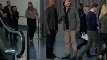 Boots leather Ariat Martin Riggs (Clayne Crawford) in the lethal Weapon S01E17