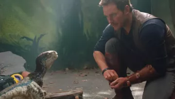 Le poignet de force en cuir de Owen Grady (Chris Pratt) dans Jurassic World: Fallen Kingdom