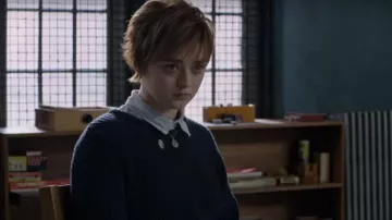 The denim shirt clear of Rahne Sinclair / Félina / Wolfsbane (Maisie Williams) in The new mutants