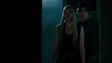 The tank top black of Illyana Rasputin / Magik (Anya Taylor-Joy) in the New Mutants