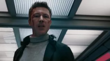 La chaqueta de Janson (Aidan Gillen) en El laberinto: el remedio mortal