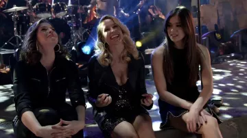 Aubrey's (Anna Camp) AllSaints Leather Biker Jacket as seen in Pitch Perfect 3