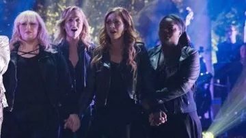 Cynthia's (Ester Dean) Marc New York jacket leather as seen in Pitch Perfect 3