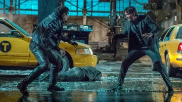 Costume 3 pièces porté par John Wick (Keanu Reeves) comme on le voit dans les tenues de film de John Wick