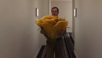 The pink Paul Safranek (Matt Damon) in Downsizing