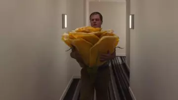 La rose de Paul Safranek (Matt Damon) dans Downsizing