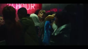 The faux-fur Diane von Furstenberg Taylor Swift in the clip End Game featuring Future and Ed Sheeran