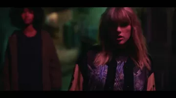 Taylor Swift's Maison Margiela deconstructed varsity jacket as seen in in her video clip End Game featuring Future & Ed Sheeran