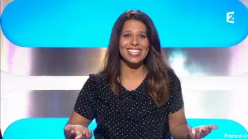 The blouse with polka dots and the wheel of Myriam Seurat Motus of the 10/01/2018