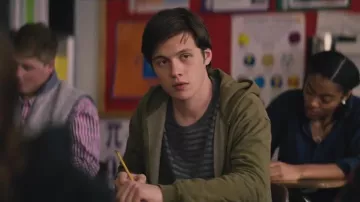 The polo green of Simon Spier (Nick Robinson) in Love, Simon
