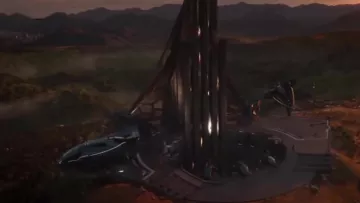 Le paysage du Blyde River Canyon en Afrique du Sud dans Black Panther