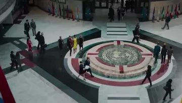 Le Atlanta City Hall hébergeant l'Organisation des Nations Unies dans Black Panther