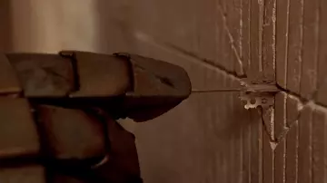 La réplique de la clé d'entrée au temple dans Le cinquième élément