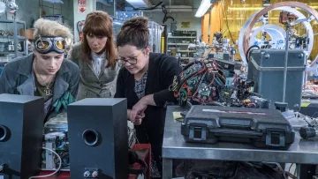 Gafas gafas usadas por la Dra. Jillian Holtzmann (Kate McKinnon) como se ve en Cazafantasmas