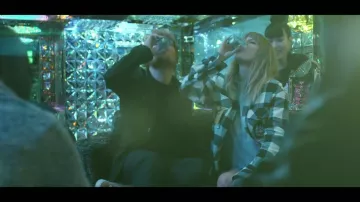 The sweater in cashmere SANDRO Taylor Swift in End Game featuring Future and Ed Sheeran