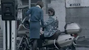 The Yamaha XVZ12TD Venture Royale 1983 Johnny Hallyday in her video clip My p'tit loup (ça va faire mal)