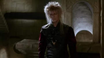 El colgante de Jareth, Rey de los Duendes (David Bowie) en Laberinto