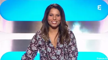 The Blouse in printed silk by Myriam Seurat Motus of the 17/01/2018