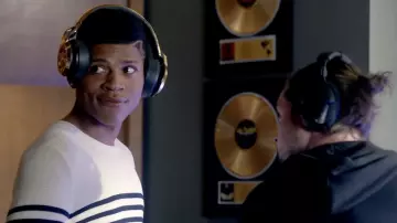 Le casque Monster couleur or d'Hakeem Lyon (Bryshere Y. Gray) dans Empire S02E01
