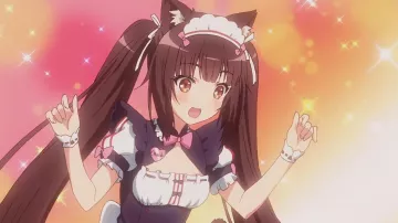 Le déguisement / le cosplay "Maid" de Chocola dans Nekopara