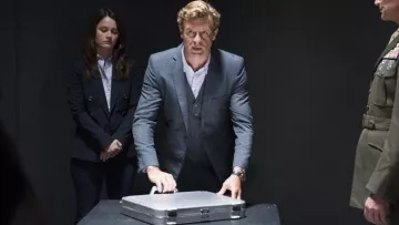 The case metal of Patrick Jane (Simon Baker) in The Mentalist S07E05