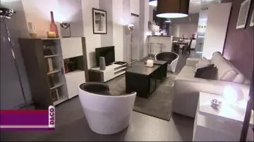 Le fauteuil noir et blanc design vu dans l'émission D&CO