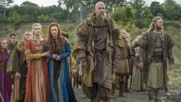 Le collier d'Aud / Aud the Deep-Minded (Leah McNamara) dans Vikings S05E09